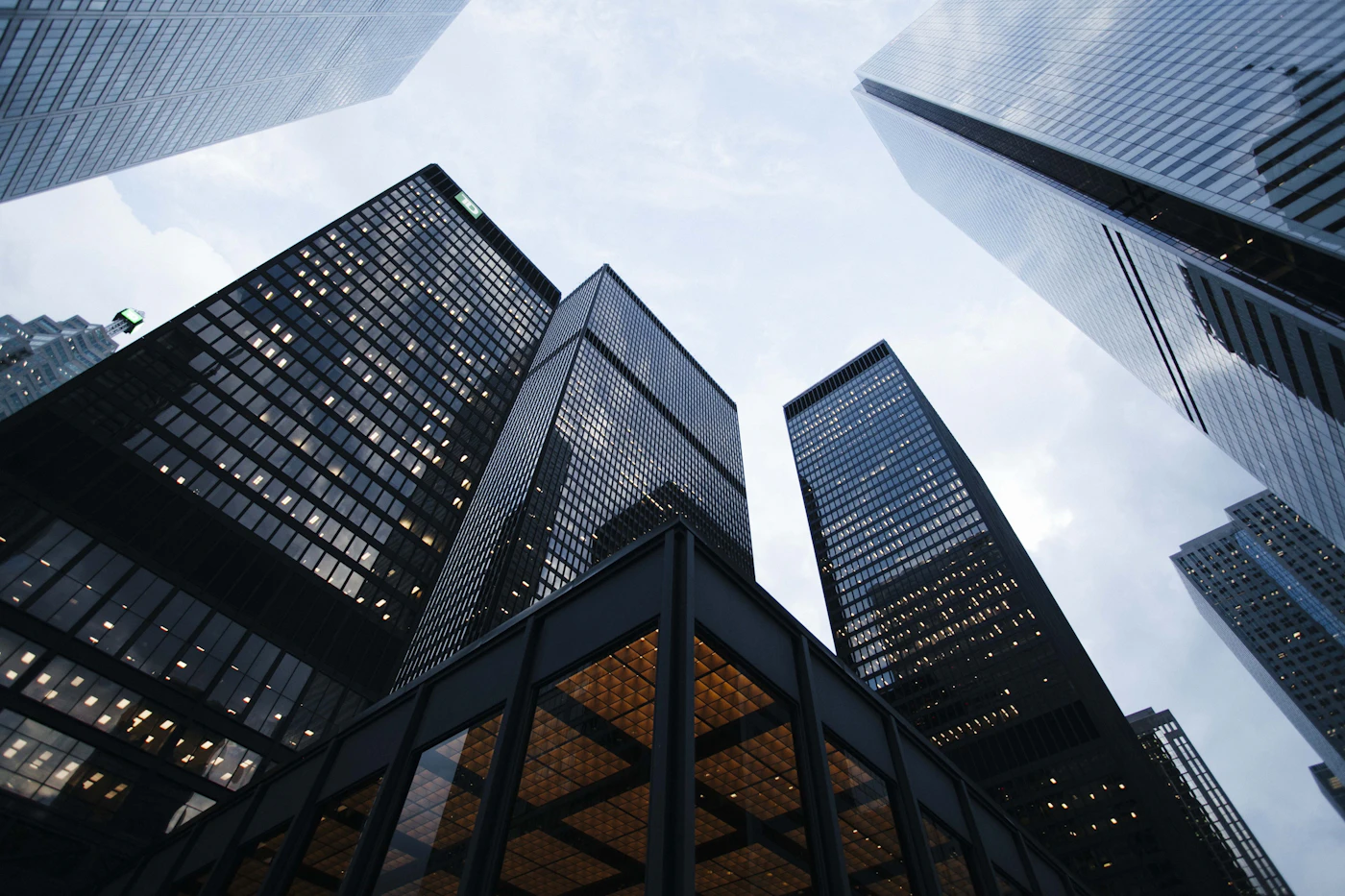 Modern commercial property building
