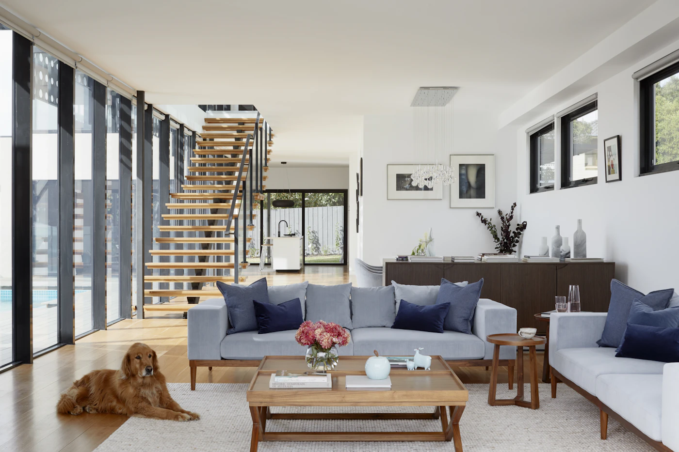 Property after renovation, showing finished modern living space